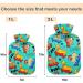 Naanle Pug Dog Dachshund Warm Water Bottle - 1L Heat & Cold Therapy for Pain Relief | Ideal for Hand & Feet - Buy Online on GoSupps.com