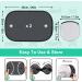 Buy Lewonpo Car Baby Sun Visor - UV Protection & Suction Cups (2 Pack) | Universal Side Window Sun Protection - Buy Online on GoSupps.com