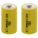 2x 2/3A Size 1.2V 700mAh NiCD Button Top Rechargeable Battery for iBeacons IoT/sensing devices emergency lighting Smoke/Carbon monoxide detectors Gas/Water meters Security devices