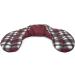 Neck Horns HWS - Thermal Pillow for Neck Shoulders & Back | Flanel Caro Red | Linseed Heat Therapy - Buy Online on GoSupps.com