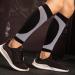 Eubeisaqi Calf Compression Cuffs & Footless Socks - Breathable Sweat-Absorbing Compression Sleeves for Fitness & Tennis | Size L-XL - Buy Online on GoSupps.com