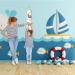 ZoomSky Ocean Baby Growth Chart - Removable Roll Up Height Measurement Ruler for Children's Room Nursery - Height Record Wall Decor - Buy Online on GoSupps.com