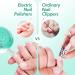 Brencco Electric Baby Nail File with 6 Interchangeable Heads - Low Noise Newborn Nail Trimmer - Buy Online on GoSupps.com