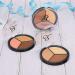 3-in-1 Make-Up Palette: Multicolored Face Highlight Concealer & Contour Powder | Durable Cosmetic Foundation - Buy Online on GoSupps.com