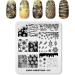 Alexnailart Christmas Nail Stamping Plate CH015 - Professional Manicure Stencil for Festive Nail Art - Buy Online on GoSupps.com