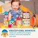 Batta Stacking Cups - Sorting & Learning Toy for Kids 18+ Months | 19-Piece Shape & Number Tower by StapeliMer - Buy Online on GoSupps.com