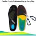 Arxus Gel Insoles for Plantar Fasciitis and Arch Support - Orthotic Relief for Flat Foot, Heel Pain - Shock Absorption Comfort Inserts for Sneakers and Running Shoes (Blue) - Buy Online on GoSupps.com