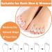 KIYOKI Toe Separators & Spacers - 2 Pairs for Bunion Correction & Foot Alignment - Ideal for Hammertoes, Bunions, Hallux Valgus - Medium Size Women's Shoes - Buy Online on GoSupps.com