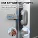Updated Home Refrigerator Lock for Kids  Child Proof Fridge Freezer Door Lock Apply to Max 1"(25mm) Sealing Strip Easy to Install and Use 3M Adhesive No Tools Need or Drill - Buy Online on GoSupps.com
