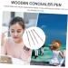 FOMIYES 4pcs Concealer Pen Makeup Concealer Cosmetic Spot Concealer Pen Eye Circle Concealer Pencil Makeup Concealer Pen Cosmetic Concealer Pencils Wooden Concealer Pencils The Face Set 16x0.8cm Assorted Color - Buy Online on GoSupps.com