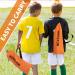 WEKEFON 5x3.1 Portable Soccer Goal Net for Kids - Orange | Backyard Games & Training Goals with Carry Bag - Buy Online on GoSupps.com