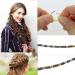Dreadlock Accessories Set - 95 PCS Handmade Crystal Wire Wrapped Adornments for Butterfly Braids and Feathers - Hair Coils, Rings, Cuffs, and Jewelry - Buy Online on GoSupps.com