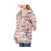 V.&GRIN Girl Zip up Hoodie Sweatshirt Soft Fuzzy Fleece Jacket with Pocket for Girls 5-16 Years Pink Tie Dye 7-8 Years