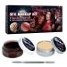 SFX Makeup Kit  Halloween Special Effect Makeup Body Face Paint with Professional Scar Wax  Spatula Tool  Blood Cream Gel for Halloween Party Cosplay Stage
