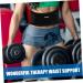 Buy Adjustable Waist Support Belt for Women | Lumbar Support Back Brace & Fitness Trainer - Breathable Leather for Men - Buy Online on GoSupps.com