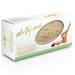 EDA Tasepin dry brush natural horsehair anti-cellulite: Magic Touch for perfect legs & fit body-peeling improves lymph function softer skin in just a few weeks 2 brushes 2 pack