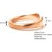 Handcrafted Pure Copper Tamba Adjustable Finger Ring for Men & Women - Unique Artisan Jewelry - Buy Online on GoSupps.com