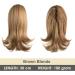 Brown Blonde Curly Clip-in Ponytail Extension - 12 Inch Synthetic Hairpiece for Women - Buy Online on GoSupps.com