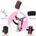 Soft Padded Dog Muzzle for Training | No Pulling Adjustable Pink XL for Medium & Large Dogs - Buy Online on GoSupps.com