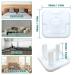 40 Pack White Square Socket Child Safety Plug Covers for Outlets - Hidden Handle for Kids Toddler Protection - Buy Online on GoSupps.com