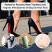 Blister Bandages for Feet - Extra Cushioning Gel Pads & Hydrocolloid Adhesive Tape | Water Resistant 6ct - Buy Online on GoSupps.com