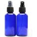 4oz Blue Plastic Fine Mist Spray Bottles (12-Pack) BPA-Free with Black Sprayers - Includes Labels - PET #1 Plastic - Buy Online on GoSupps.com
