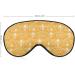 Bees and Hives Sleep Mask - Adjustable Strap, Blocks Light, Ideal for Travel, Men and Women - Buy Online on GoSupps.com
