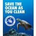 OceanSaver Eco Laundry Detergent Sheets - 120 Loads | Non-Bio, Biodegradable & Freshly Scented | Vegan, Cruelty-Free & Zero-Waste | Plant Based Formula - Buy Online on GoSupps.com