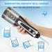 Water Dental Flosser - H2ofloss Cordless Oral Irrigator for Braces & Travel, Waterproof with 6 Nozzles - Black - Buy Online on GoSupps.com