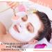 12 Pcs Glitter Quicksand Handle Fan Brushes for Facial Masks - Soft Cosmetic Applicators with Pouch Case (Pink) - Buy Online on GoSupps.com