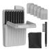 Cerustop hearing aid filter/cerumen filter - 5 Set (40 pieces) - Extremely heavy protection including cleaning brush and cleaning cloth - Gheiget for WIDEX Phonak Resound etc.