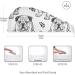 Sad Bulldog Hair Towel 2 Pack | Super Absorbent Quick Dry Hair Turbans for Women & Girls - Buy Online on GoSupps.com