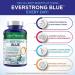 EverStrong Blue by Purity Products - Muscle Matrix Blend with Creapure Creatine Monohydrate, Wild Organic Blueberry Complex, Vitamin D3 - 90 Tablets - Buy Online on GoSupps.com