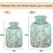 Buy Naanle Transparent Hot Water Bottle with Lid - 2L Flower Birds Design for Pain Relief & Therapy | Ideal for Back Hand & Foot Warmth - International Shipping - Buy Online on GoSupps.com
