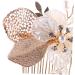 Ipetboom 1pc Tiara Headpiece for Bride Hair Comb Bride Headpieces for Wedding Headwear for Women Bridal Comb Women Hair Accessory Bride Insert Comb Headgear Leaf Miss Accessories - Buy Online on GoSupps.com