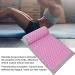 Verdant Touch Massage Mat | Acupuncture & Yoga Mat 68x42 cm | Light Grey with Pink Buckle | Acupressure Pad for Ultimate Relaxation - Buy Online on GoSupps.com