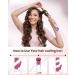 1 Inch Rotating Curling Iron - Automatic Hair Curler for Curls & Waves - 360 Heat Wand Dual Voltage Easy Use - Pink - Buy Online on GoSupps.com