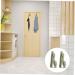 Alipis 30 Pcs Cabinet Door Hook Towel Hooks Over The Door Hanger Plastic Door Back Hook Coat Hook Wall 9x3.2cmx3pcs Greenx3pcs - Buy Online on GoSupps.com