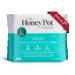 The Honey Pot Company Herbal-Infused Pads with Wings Super 16 Count