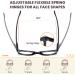 Gaoye 6-Pack Oversized Reading Glasses for Women - Stylish Blue Light Blocking Anti Eyestrain Spring Hinge - G1 Mix 1.5x - International Shipping Available - Buy Online on GoSupps.com
