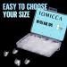 TOMICCA Short Almond Nail Tips - 360pcs Full Matte Half Cover Nails for Acrylic & Gel Extensions | DIY Nail Art Kits | 12 Sizes with Box - Buy Online on GoSupps.com