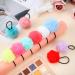 Pom Ball Elastic Hair Ties - 20 Pieces Fluffy Ponytail Holders in 10 Colors - Cute Hair Bands for Women, Girls, and Kids - Hair Accessories - Buy Online on GoSupps.com