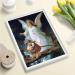 Large 5D DIY Diamond Painting Kit for Adults - Full Drill Rhinestone Art Craft, Home Wall Decor Gift - Angel Bless Design, 15.8x21.6 - Buy Online on GoSupps.com
