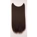 Rich Choices 50cm Medium Brown Hair Extension - Thickening Straight Weft Hairpiece for International Shipping - Buy Online on GoSupps.com