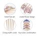 Cinaci 4 Pack Sparkly Jeweled Gems Hair Combs - Perfect for Prom, Wedding, and Special Occasions - Buy Online on GoSupps.com