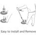 6 Pack Washable Microfiber Spin Mop Refill Heads Compatible with Hurricane Mopnado Spin Mop for Home, Office, and Commercial Use - Buy Online on GoSupps.com