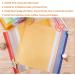 Shynek Colored Vellum Paper - 50 Sheets, 10 Colors - 8.5 x 11 Transparent Printable Clear Sheets for Inkjet & Laser Printers - Buy Online on GoSupps.com