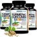 Turmeric Curcumin Plus Ginger Root Extract - 95% Standardized Curcuminoids - 90 Capsules Gluten Free (Packaging May Vary) - Buy Online on GoSupps.com