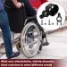 Cane Holder for Wheelchair & Walker - Durable Mobility Aid for Elderly - Includes Matching Screws - Buy Online on GoSupps.com