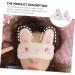 Healifty Bunny Ears Silk Eye Mask - Girl Stuffed Animals Sleeping Mask - Plush Material Blackout Eye Cover - Portable Fluffy Sleeping Mask - White 01 - Buy Online on GoSupps.com